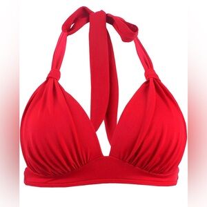 Balasami Retro Halter Bikini Top